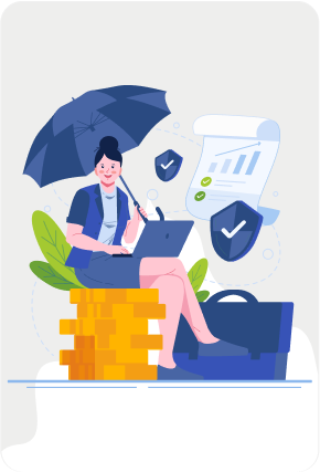 Investment portfolio graphic