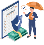 Abstract financial design graphic